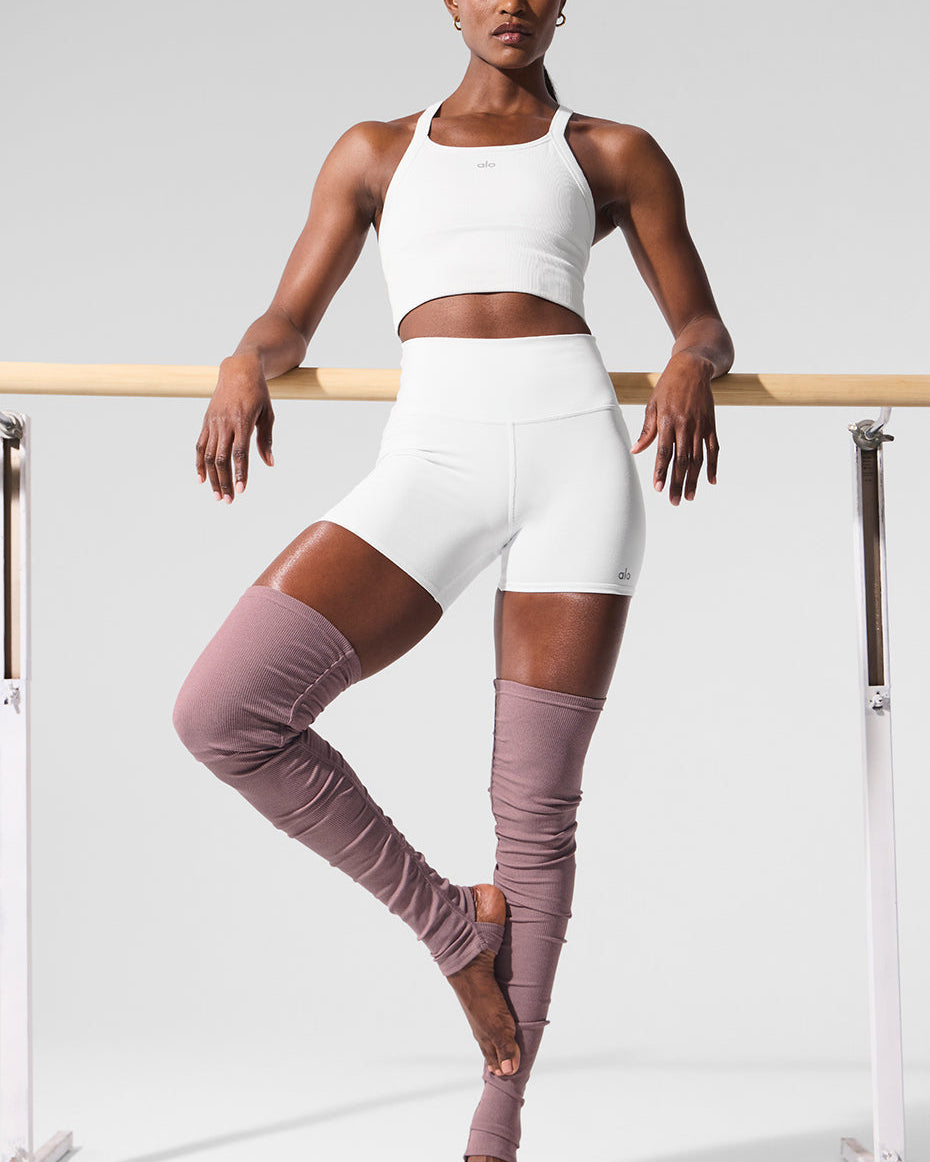 Goddess Leg Warmers - Smoky Quartz Heather