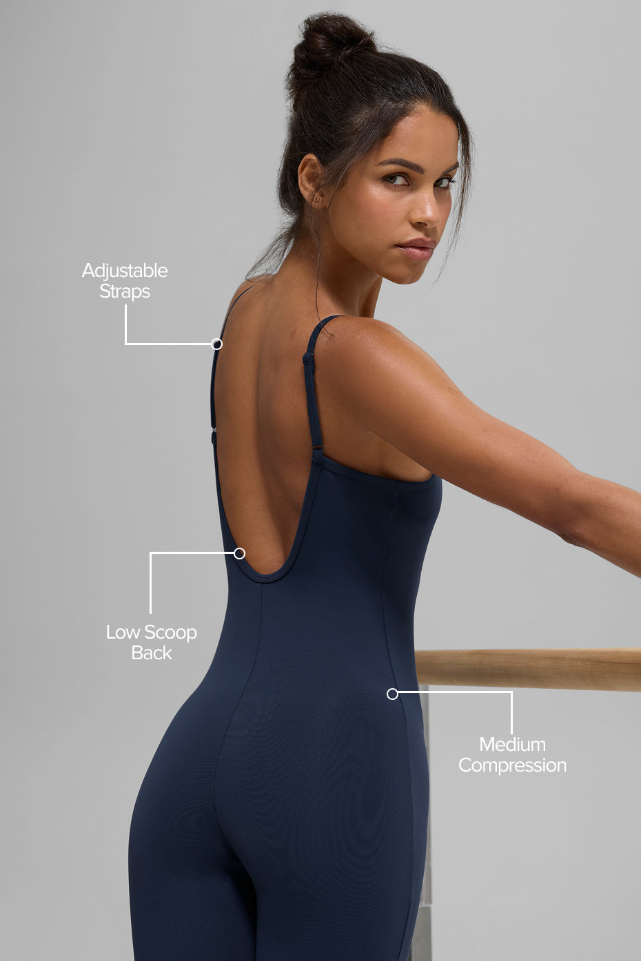 Airbrush One And Done Onesie - Navy