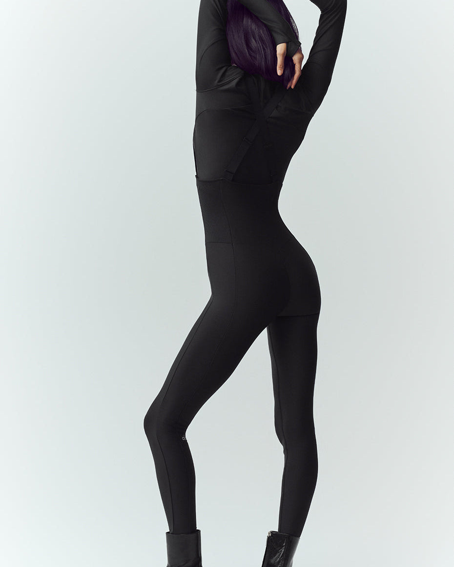 Airlift Winter Warm Ski Time Bib - Black