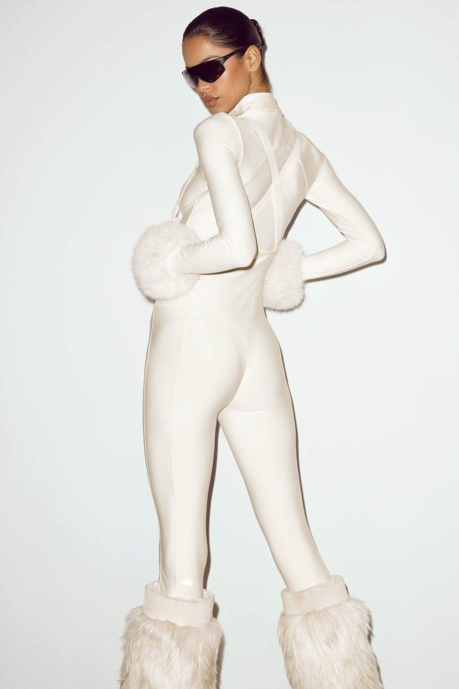 Airlift Winter Warm Ski Time Bib - Ivory