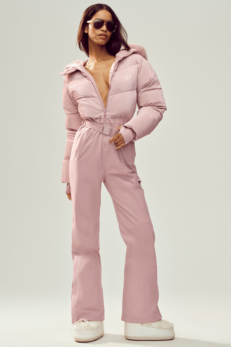 Polar Star Ski Suit - Pink Champagne