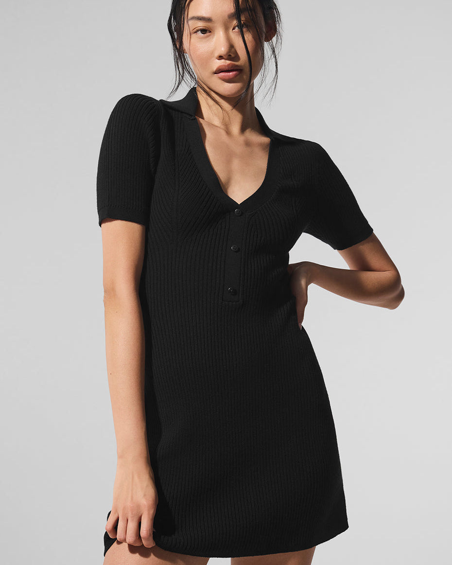 Supernatural Sweater Dress - Black