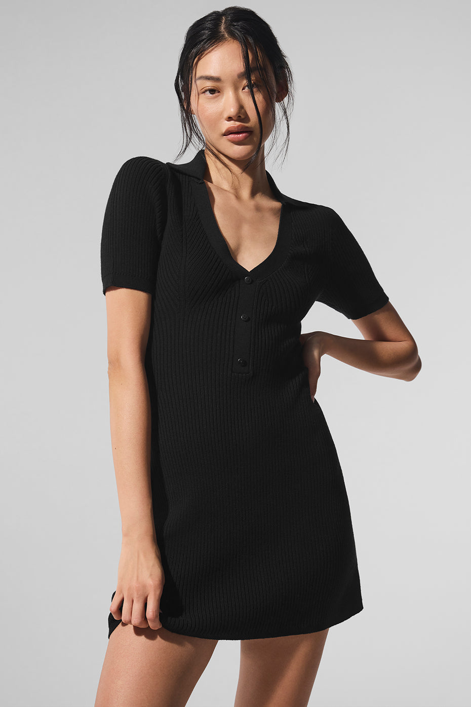Supernatural Sweater Dress - Black