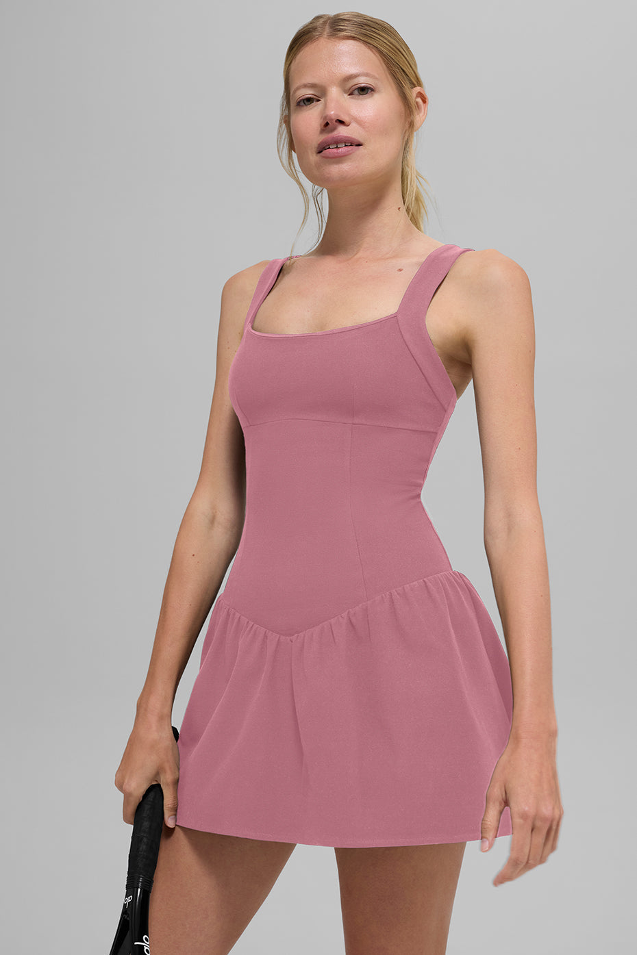 Alosoft Break Point Tennis Dress - Pink Wild Rose