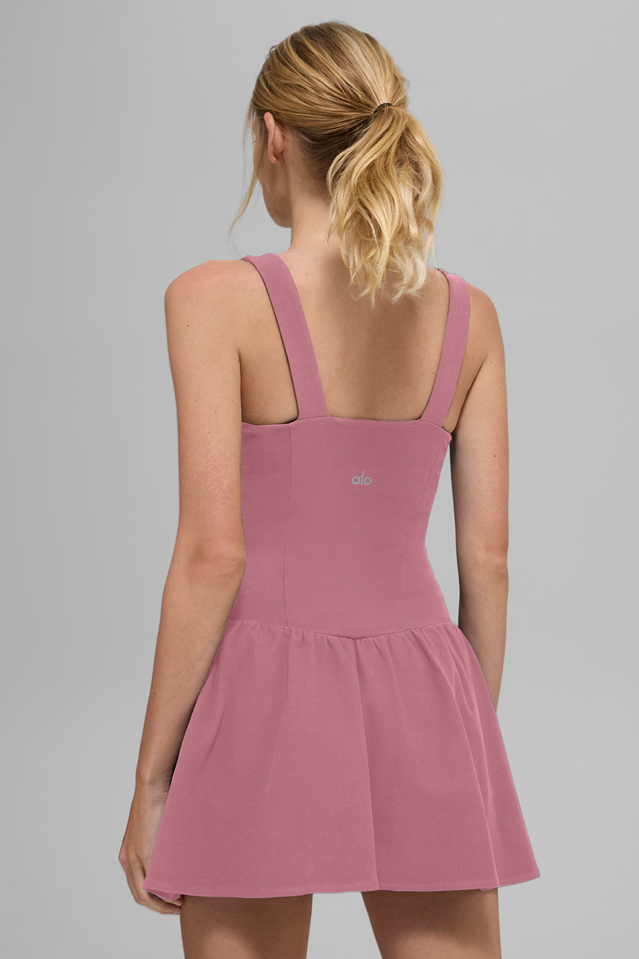 Alosoft Break Point Tennis Dress - Pink Wild Rose