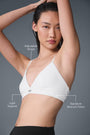 Splendor Bra - White/Black