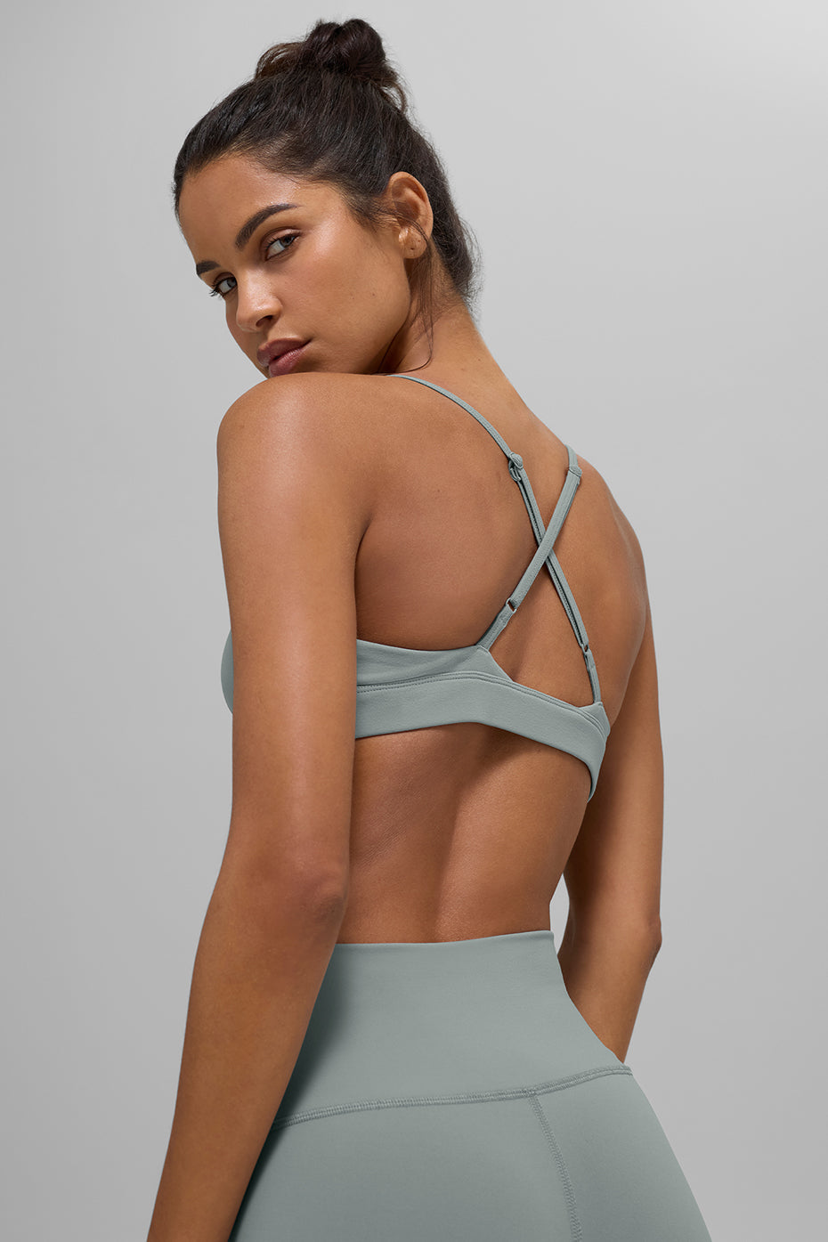 Splendor Bra - Lunar Grey/White