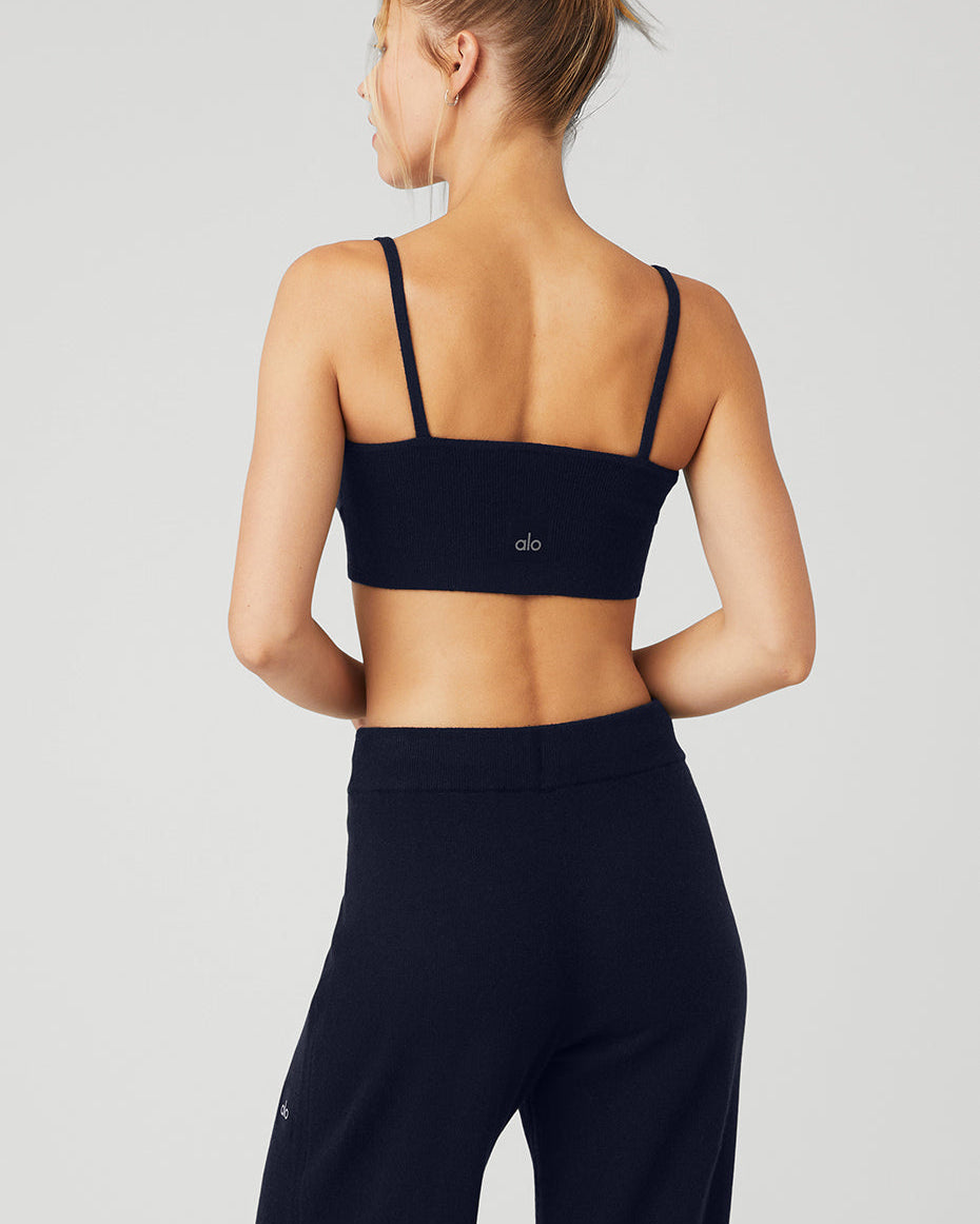 Cashmere Jet Set Bra - Navy