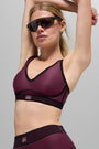 Airlift Line Up Bra - Burgundy