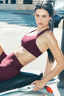 Airlift Advantage Racerback Bra - Burgundy