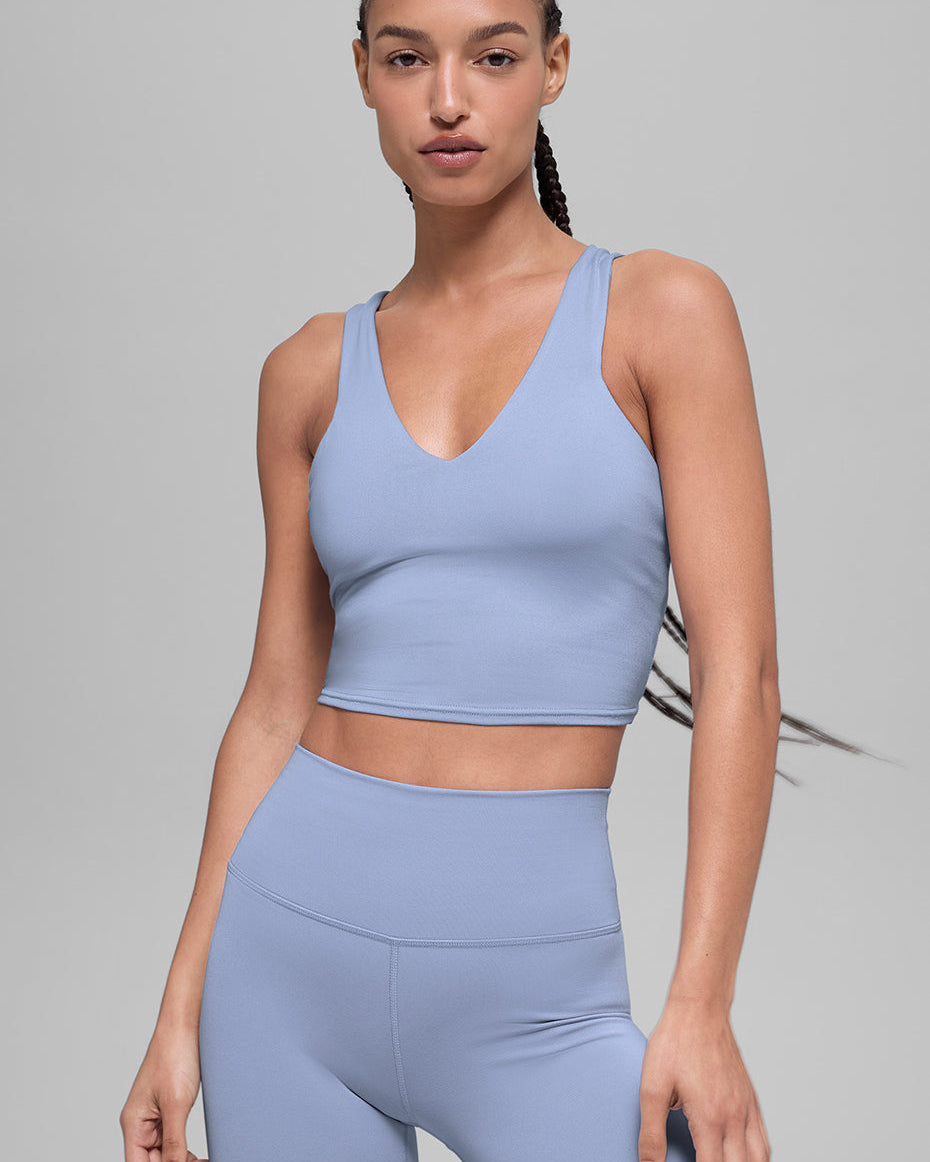 Airbrush Real Bra Tank - Winter Frost