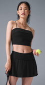 Doubles Only Bra Tank - Black