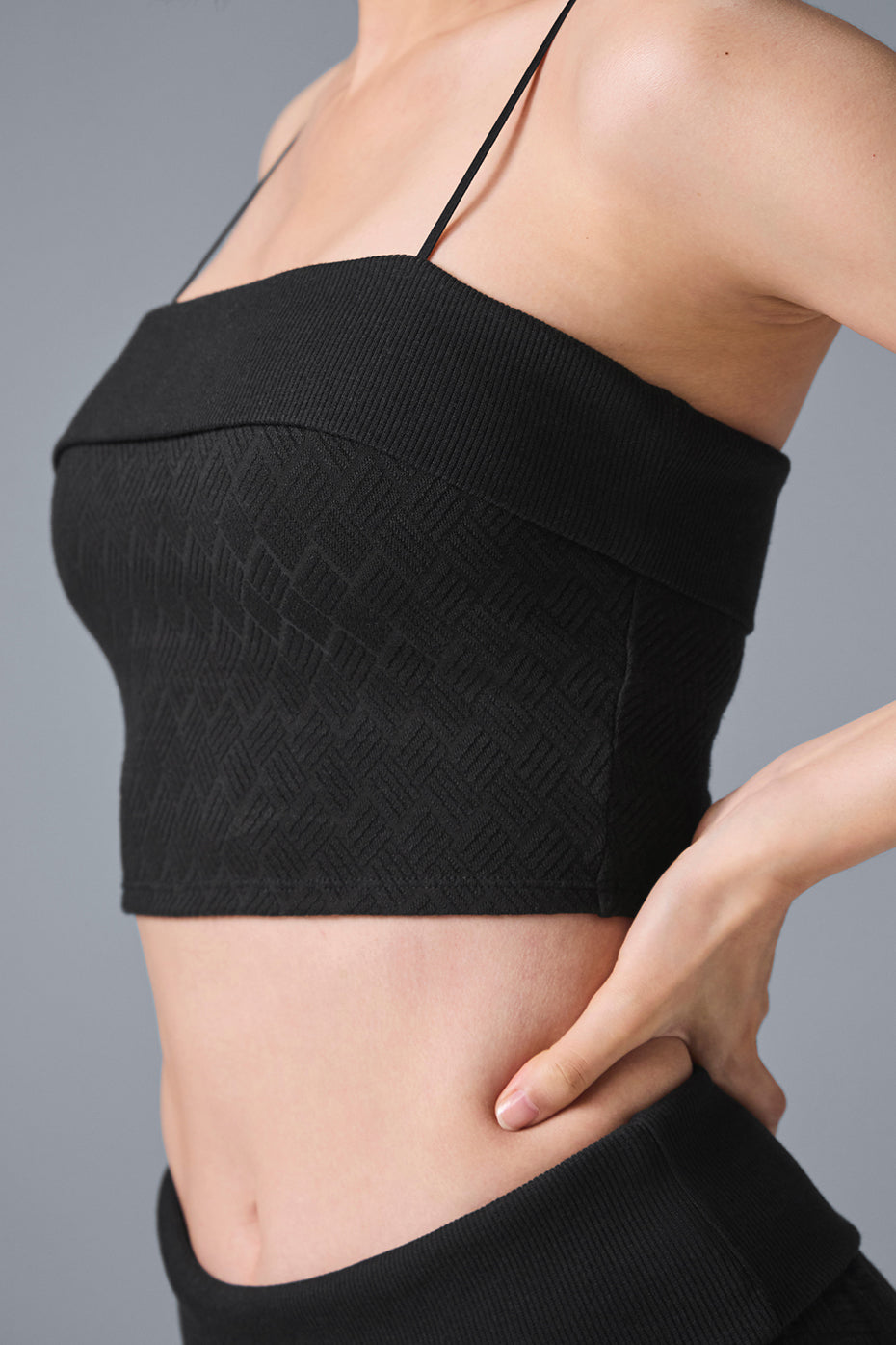 Doubles Only Bra Tank - Black