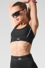 Airlift Suit Up Bra - Black/White
