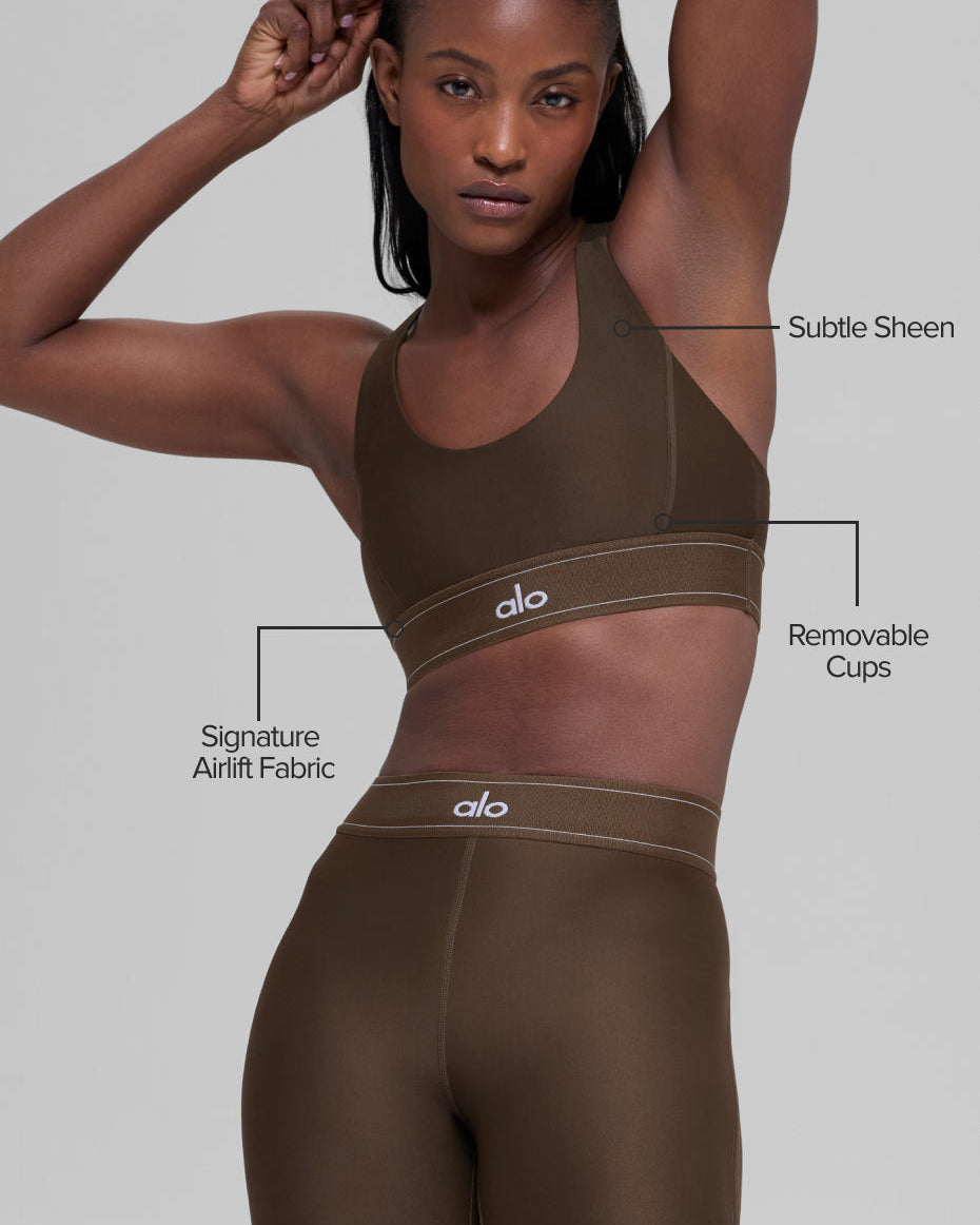 Airlift Suit Up Bra - Espresso