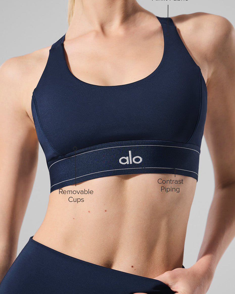 Airlift Suit Up Bra - Navy/Navy