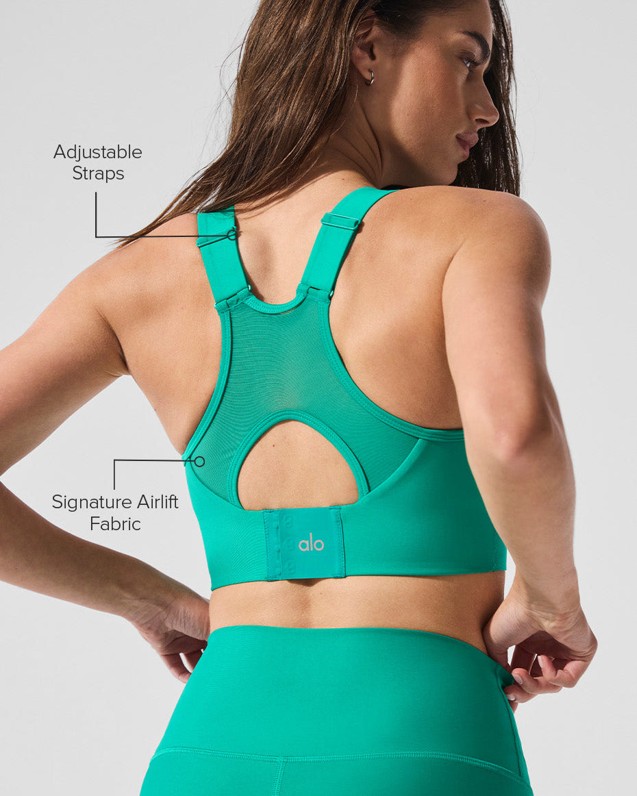 Airlift Empower Bra - Spruce Green