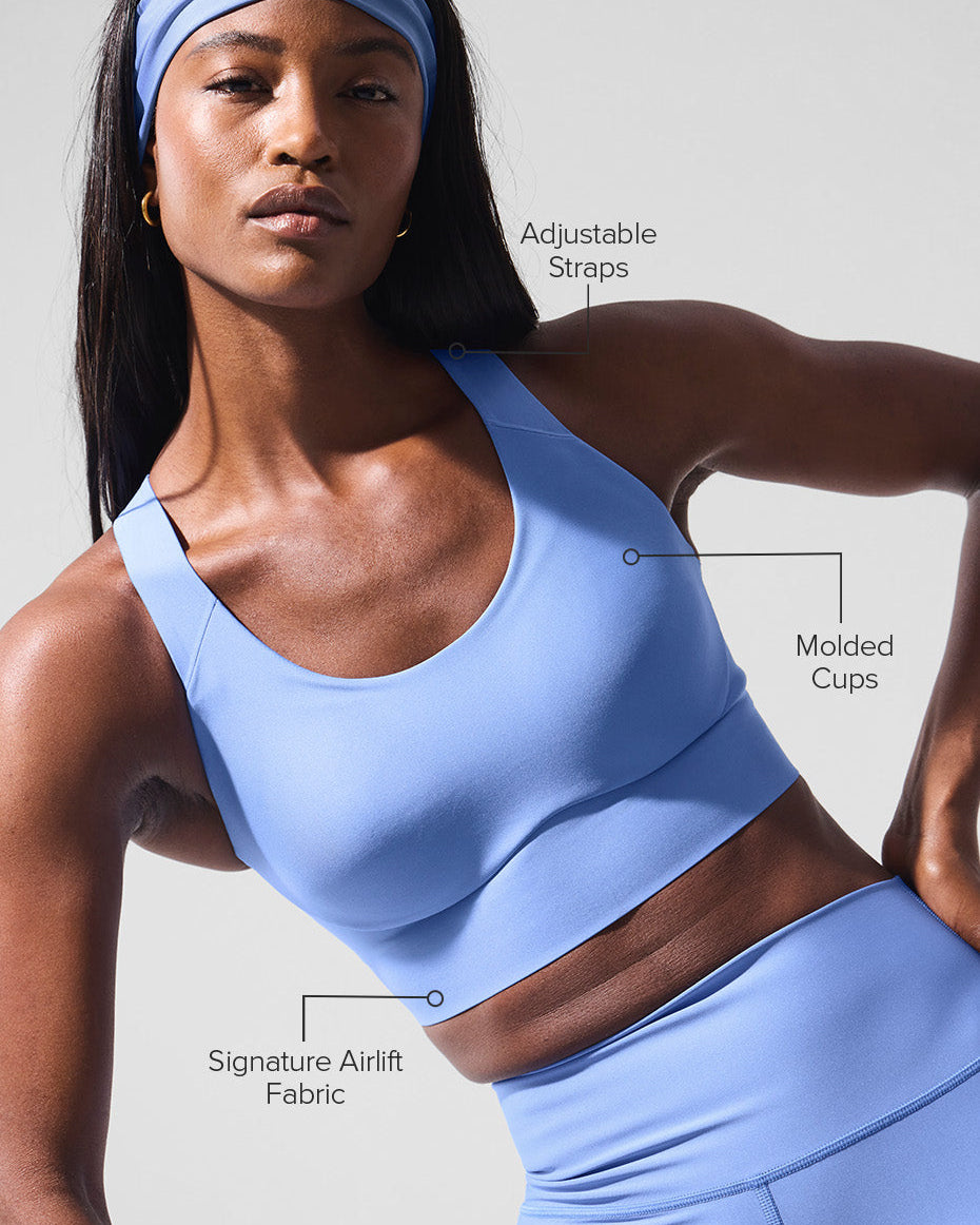 Airlift Empower Bra - Crystal Clear Blue