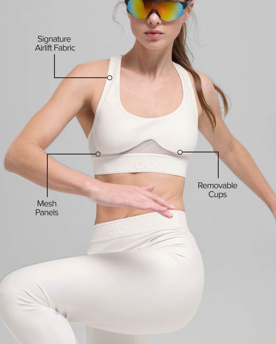 Airlift Rebel Bra - Ivory