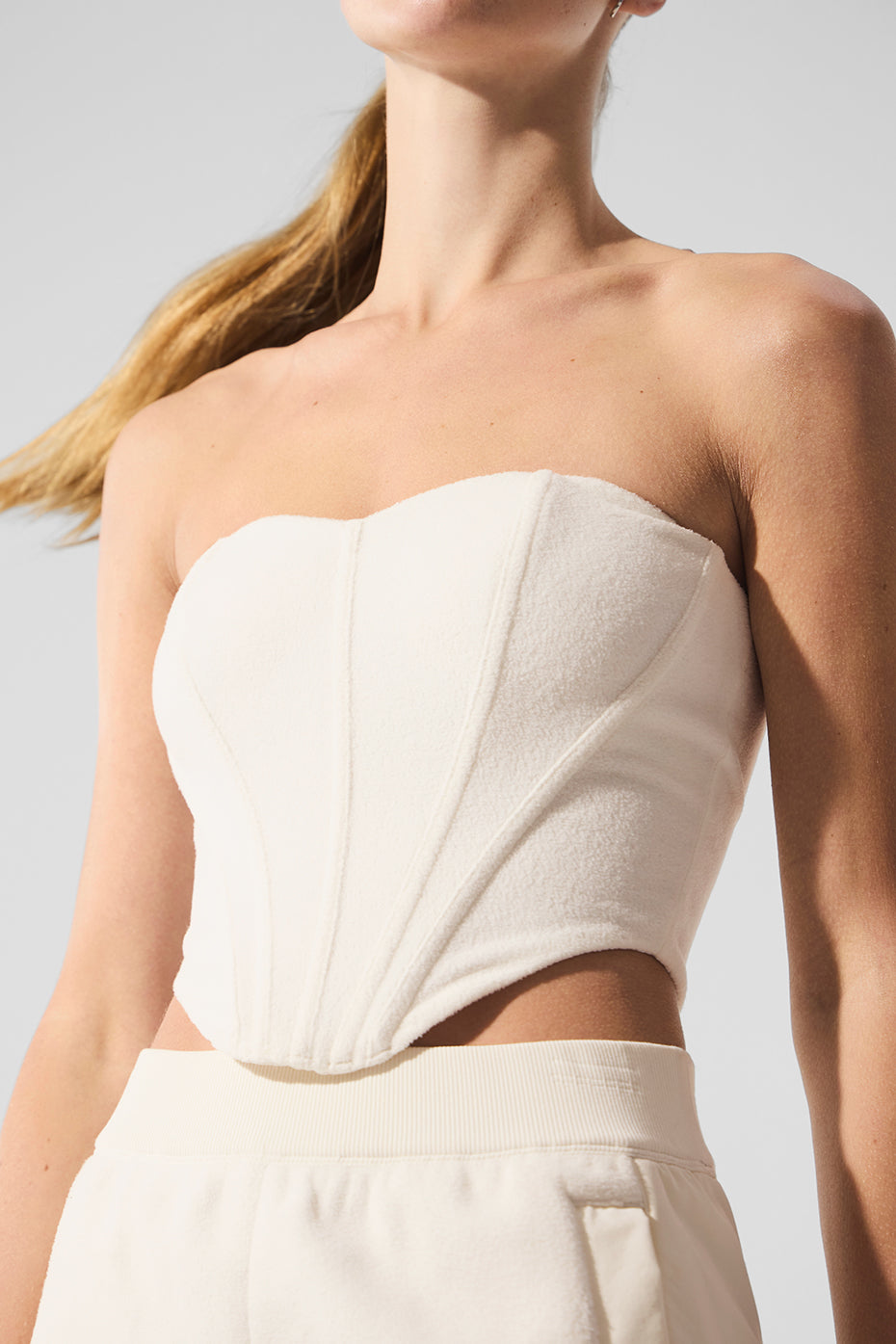 Polar Fleece Corset - Ivory