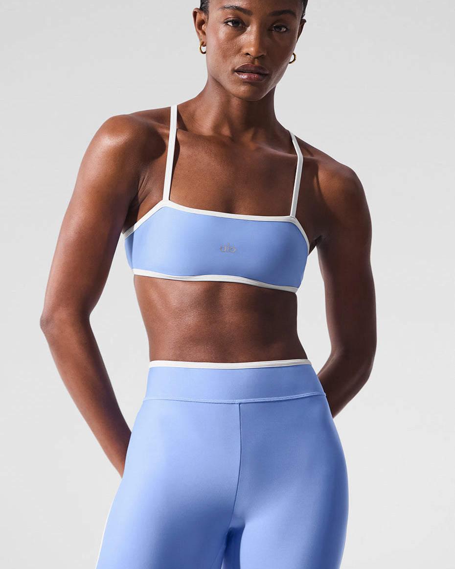 Airlift Charger Bra - Crystal Clear Blue/White