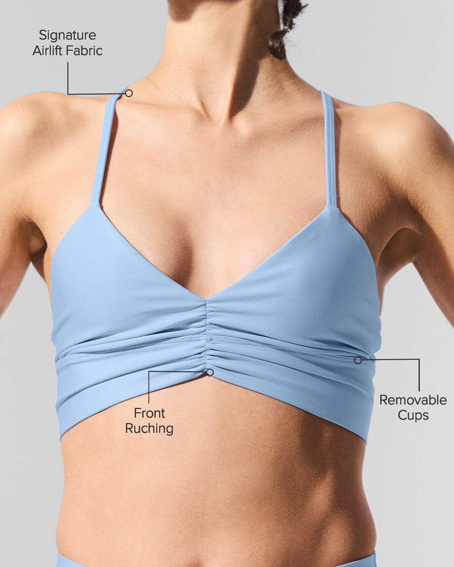 Airlift Divine Bra - Seashell Blue