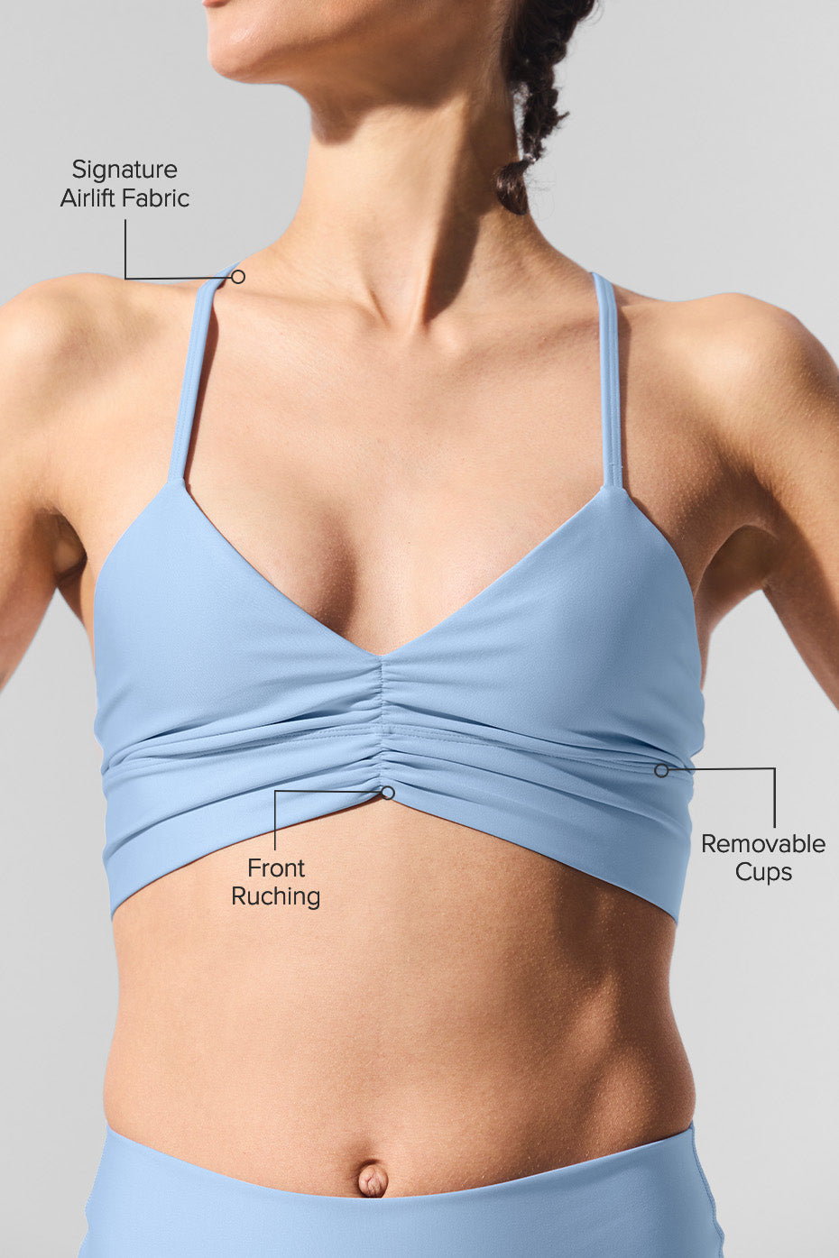 Airlift Divine Bra - Seashell Blue