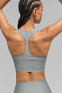 Airlift Super Sleek Bra Tank - Lunar Grey