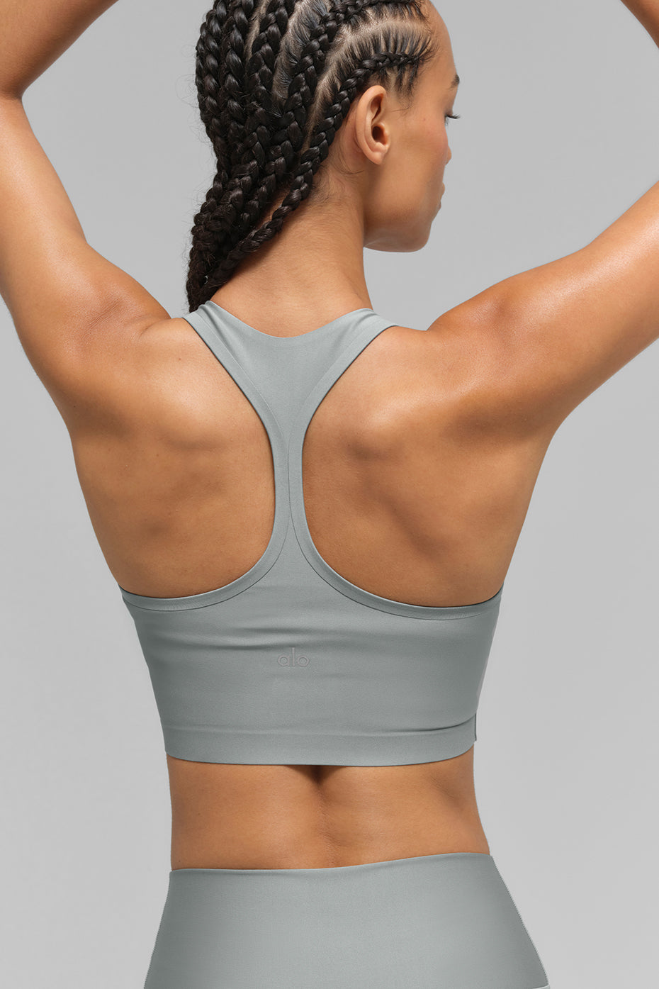 Airlift Super Sleek Bra Tank - Lunar Grey