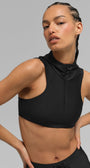 Airlift Light Speed Hooded Bra - Black