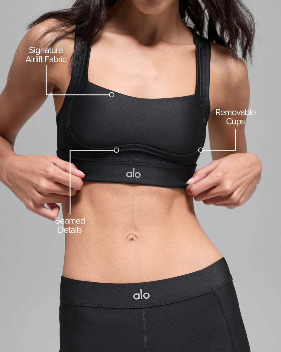 Airlift Ignite Bra - Black