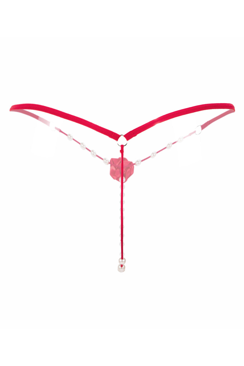 Rose Pearl Thong