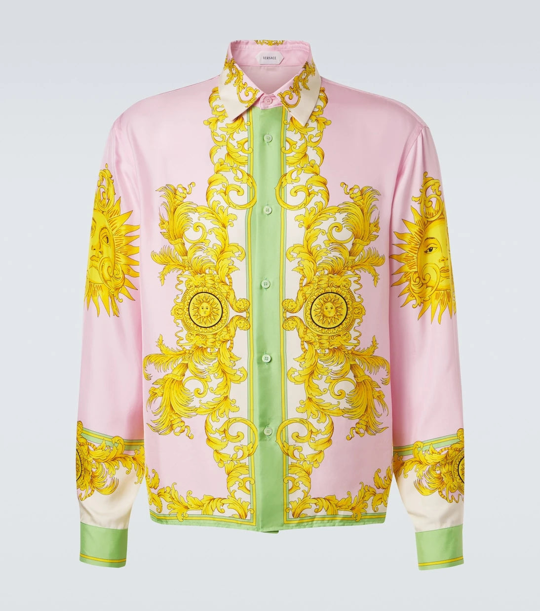 Versace - Printed silk shirt