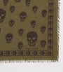 McQueen Modal-Silk Skull Scarf