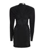 Stella McCartney Black Lace-Detail Mini Dress
