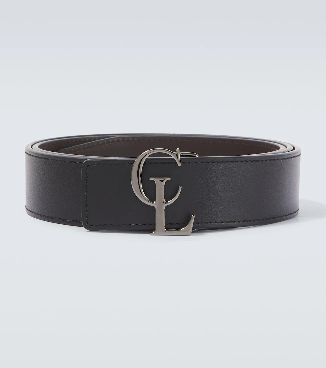 Christian Louboutin - CL reversible leather belt