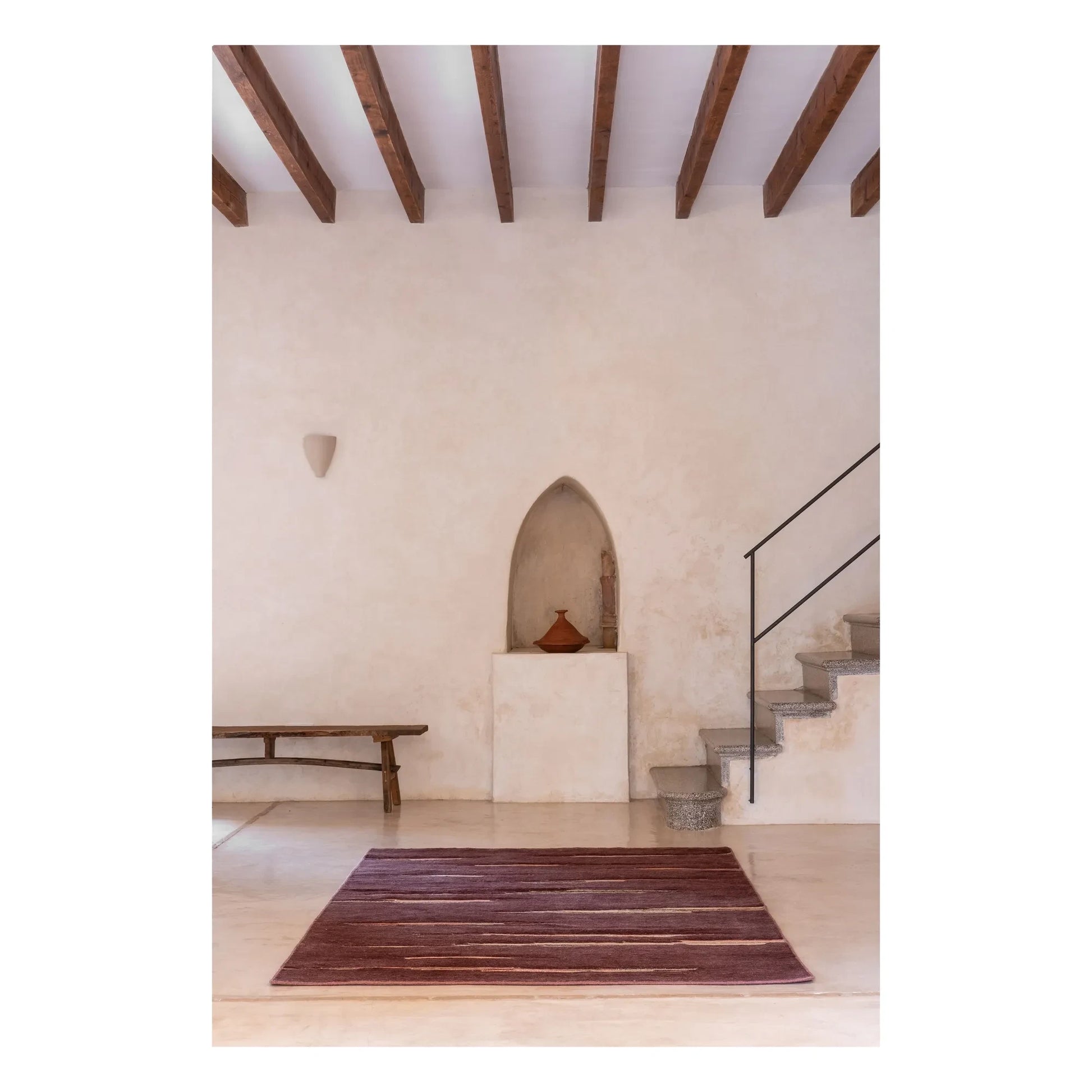 Nanimarquina - Colorado wool carpet  | Clay