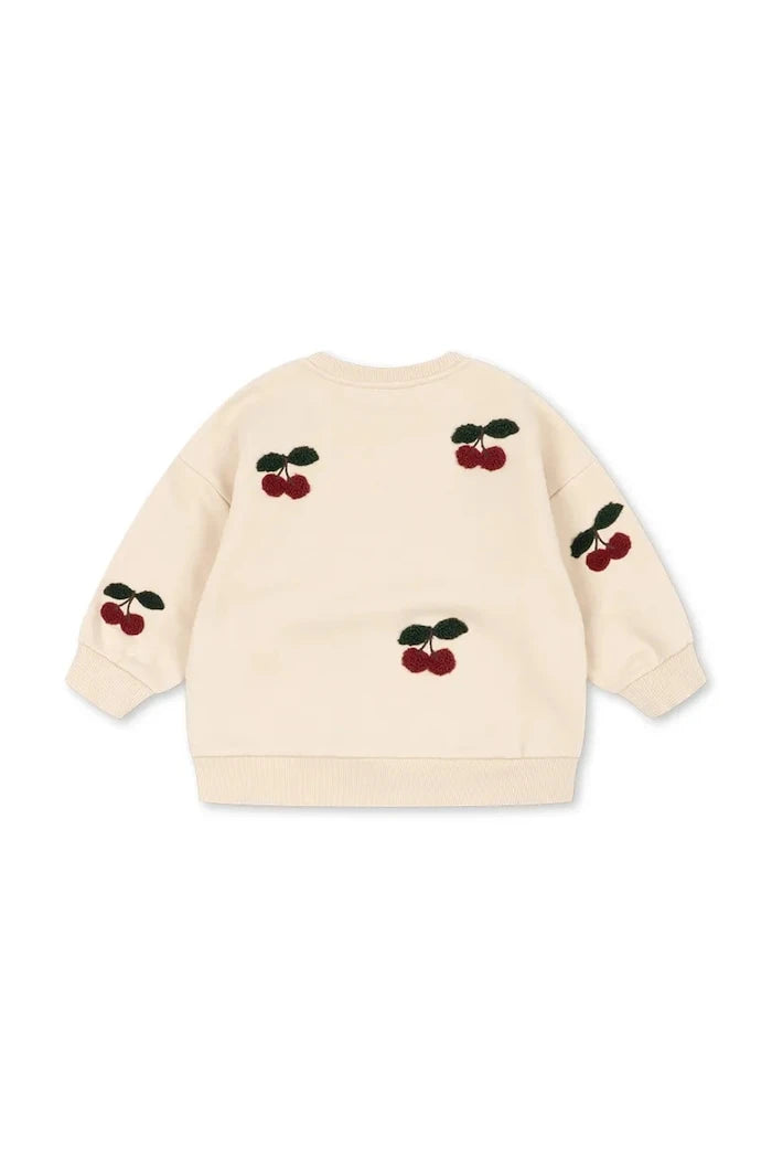 Konges Sløjd çocuk pamuklu LOU SWEAT SHIRT OCS sweatshirt