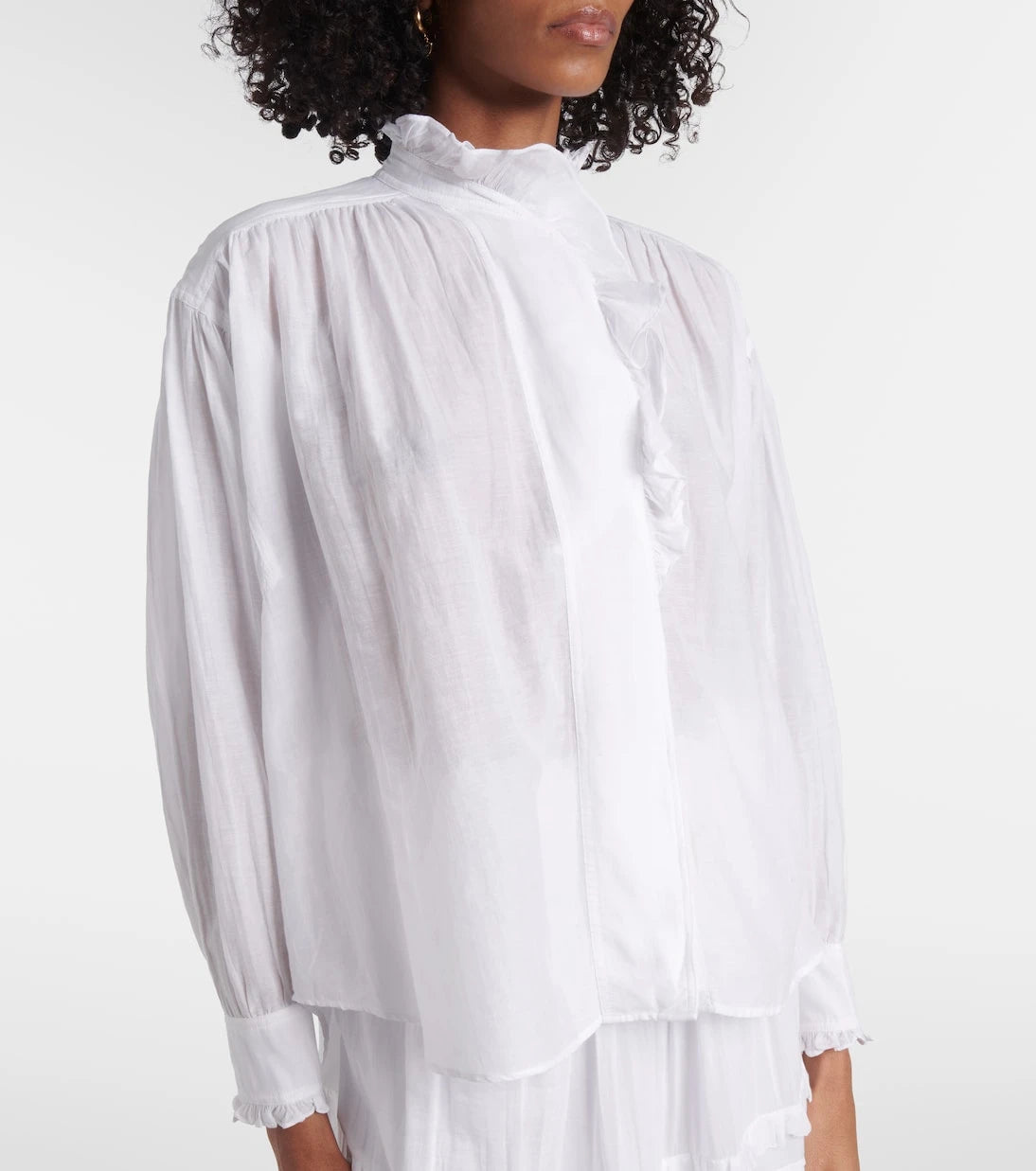 Marant Etoile - Etoile cotton-blend pajama shirt