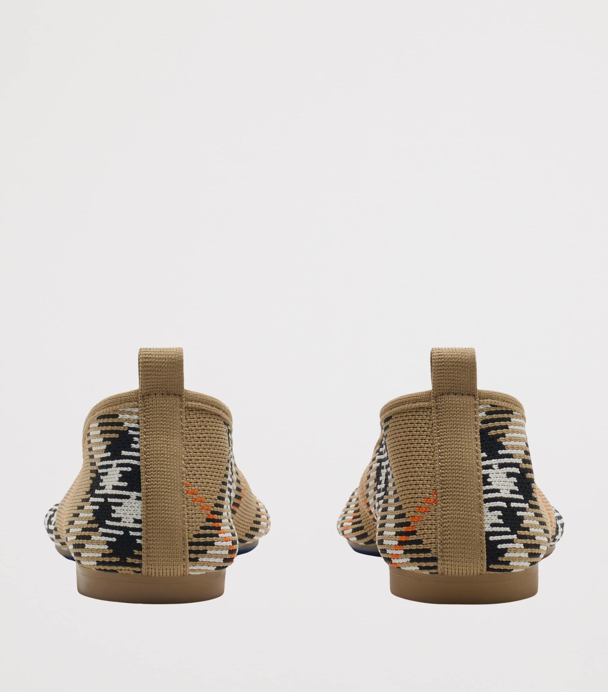 Burberry Knit Check Baby Ballet Flats