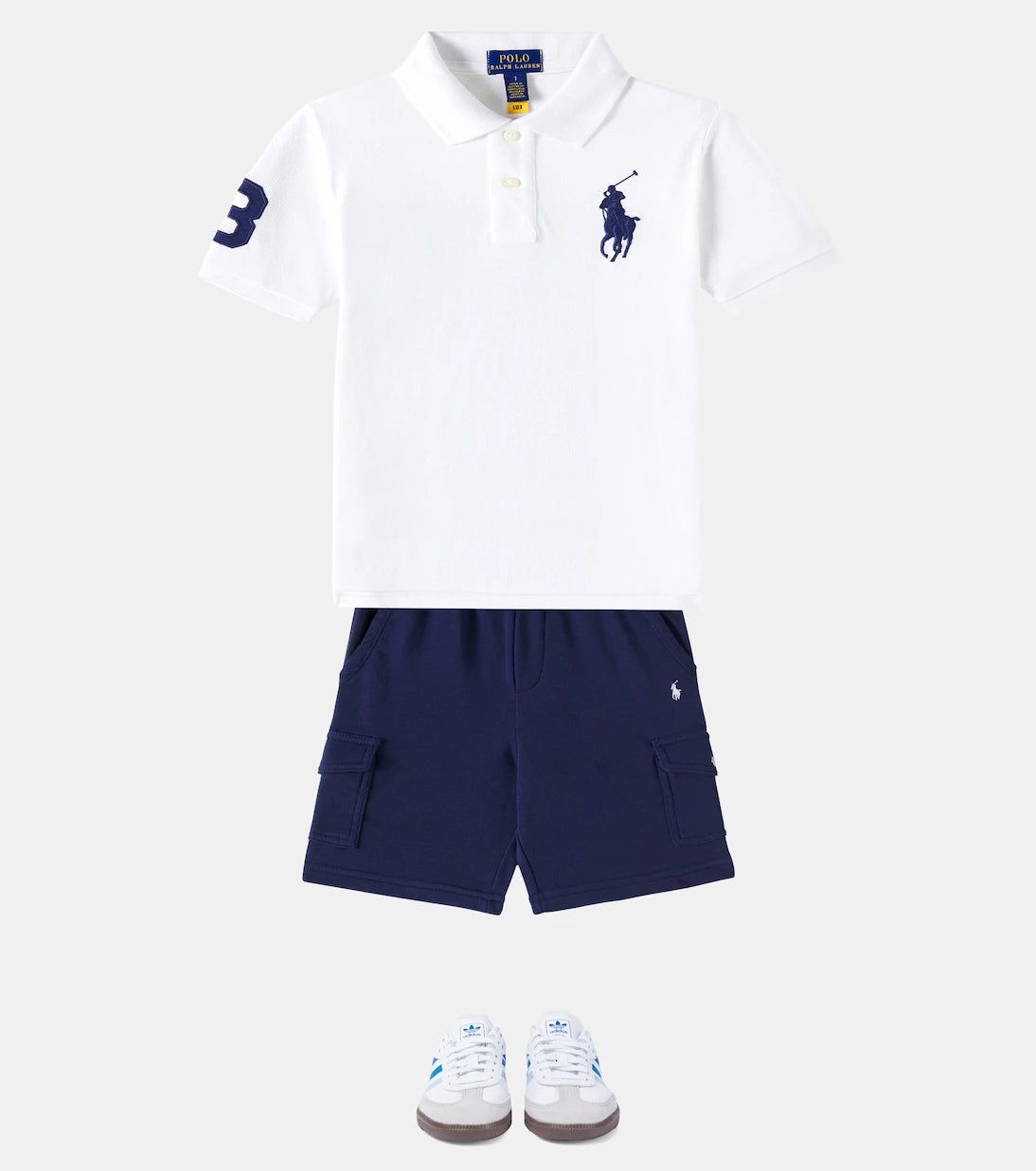 Polo Ralph Lauren Kids - Cotton-blend shorts