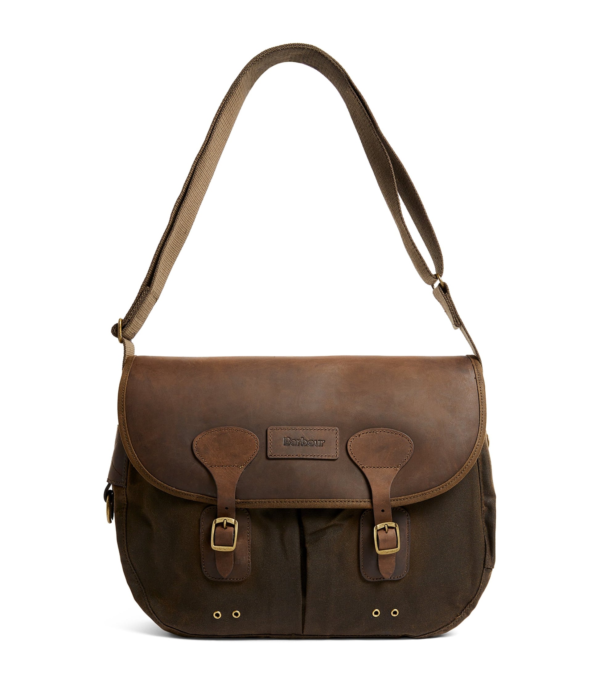 Barbour Waxed Tarras Messenger Bag