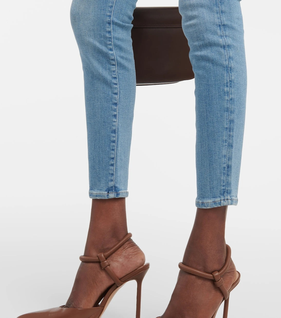7 For All Mankind - Mid-rise skinny jeans