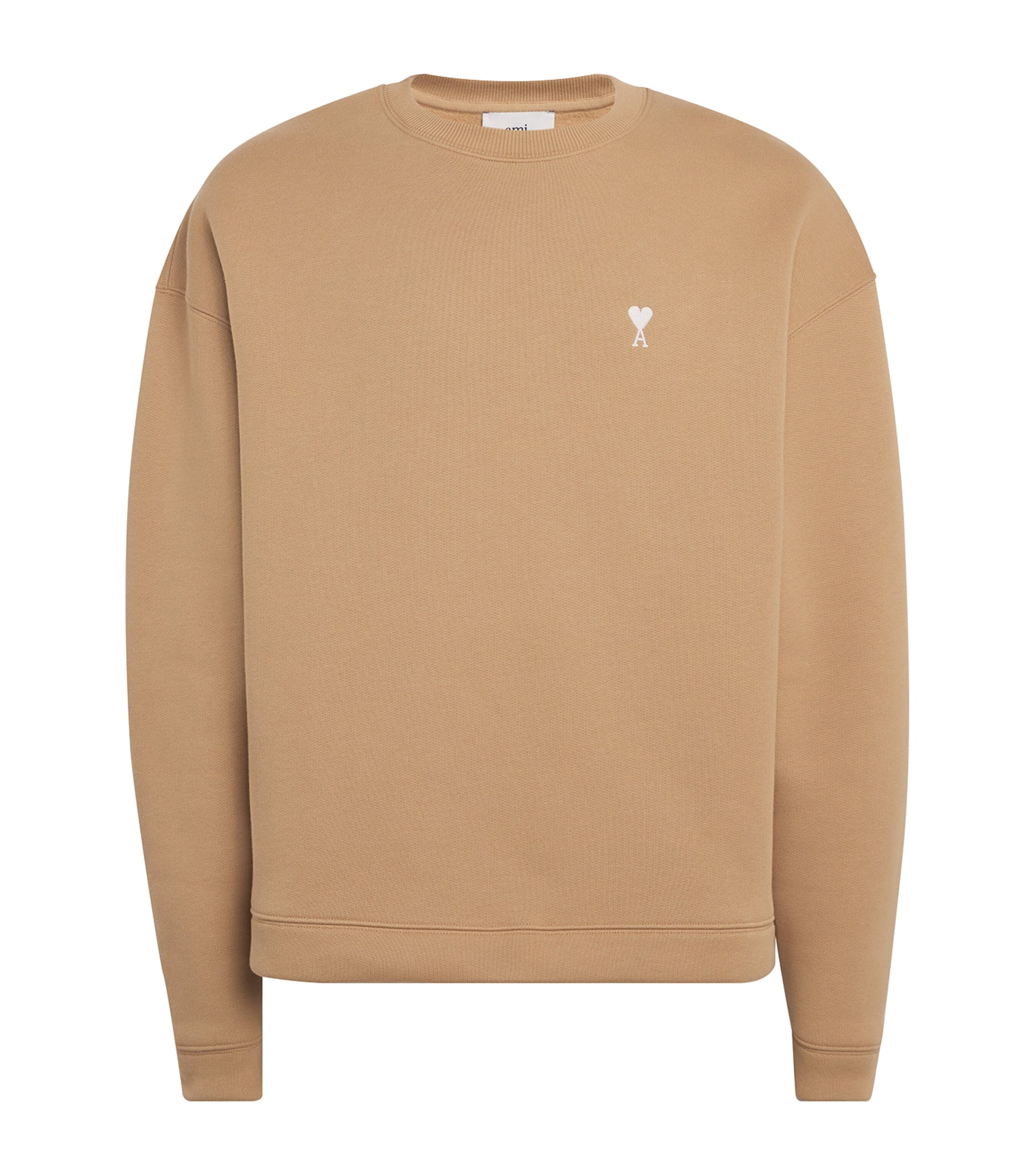 Beige Cotton Ami de Coeur Sweatshirt