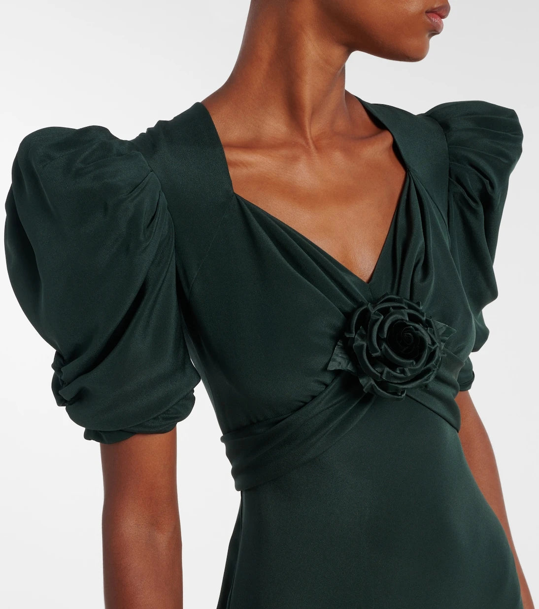 Rodarte - Silk charmeuse cocktail dress