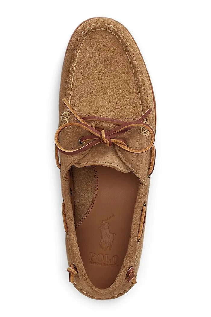 Polo Ralph Lauren Erkek Süet Mokasen Merton Boat
