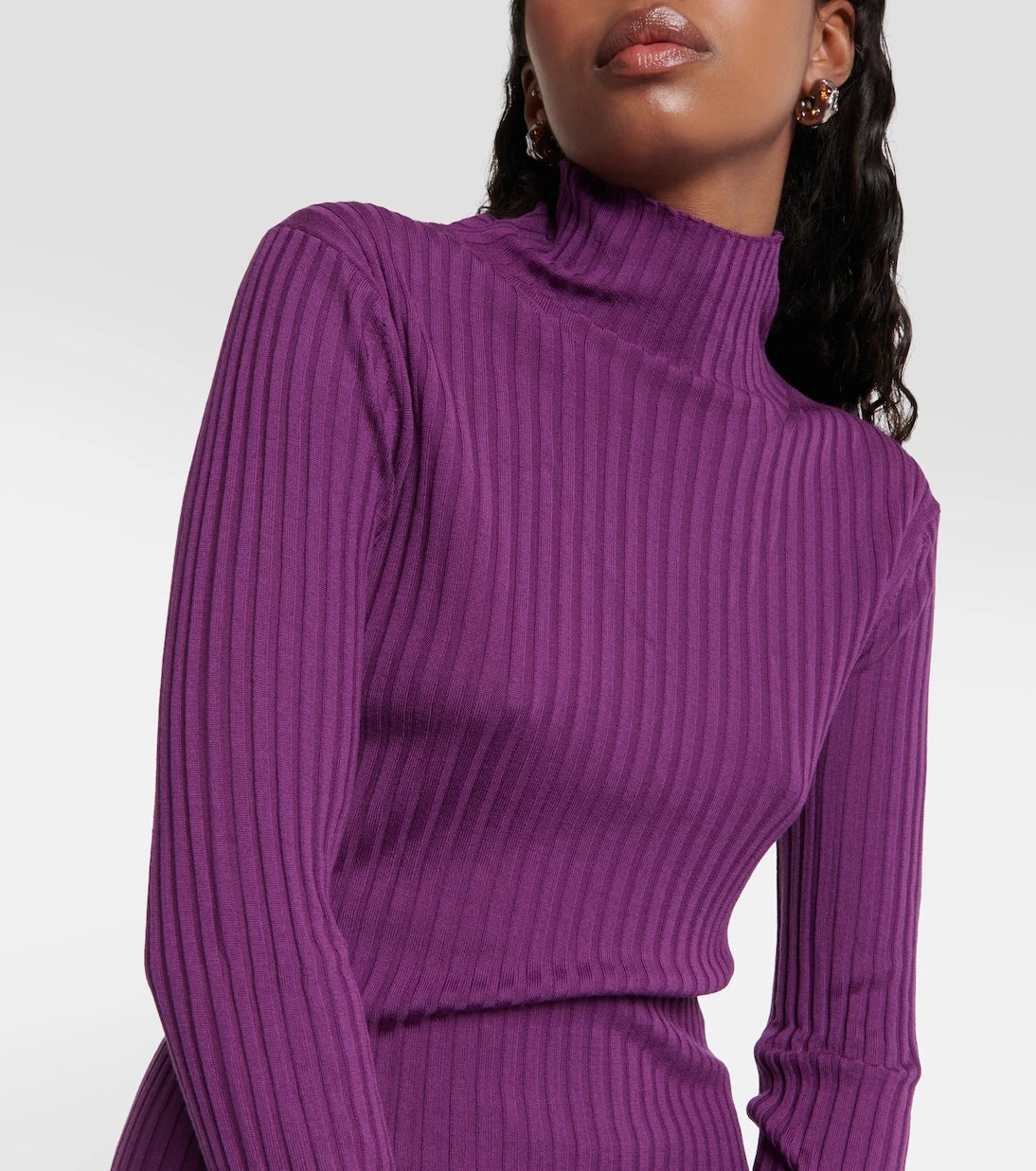 Plan C - Ribbed-knit wool sweater