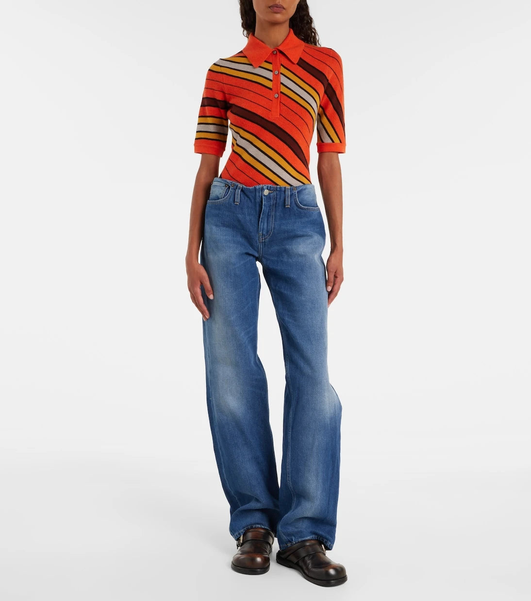 Acne Studios - Low-rise wide-leg jeans