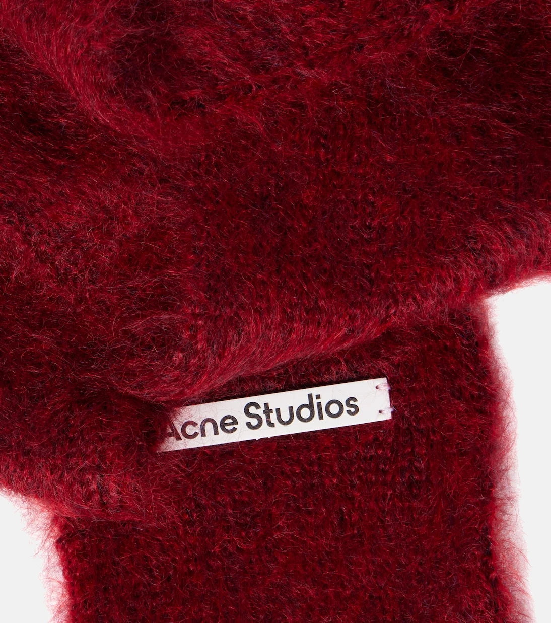 Acne Studios - Kinna fringed mohair and wool scarf