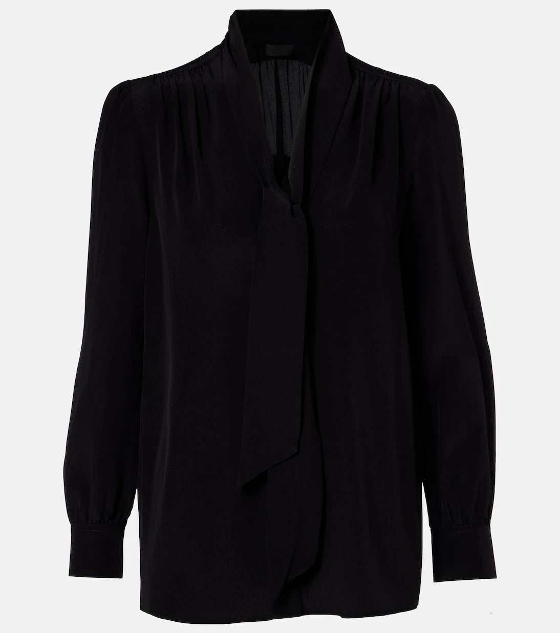 Nili Lotan - Colt tie-neck silk blouse